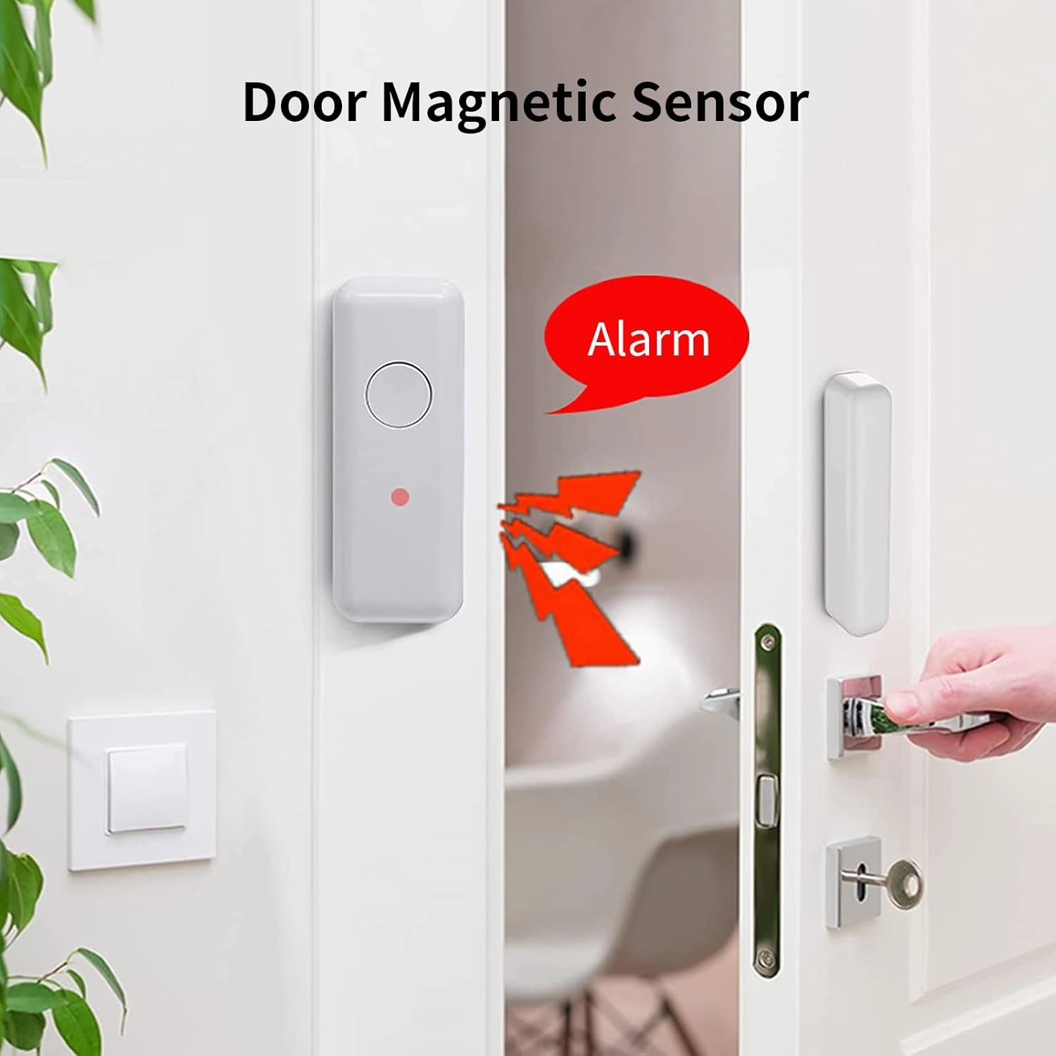 WiFi 4G Alarm System for Home Security, Wireless Home Alarm 20 Piece Kit with Siren, PIR Motion Sensors, Remote Controls, Window/Door Sensors (Tuya and Smart Life APP)