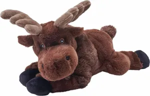 Wild Republic Ecokins, Moose, Stuffed Animal, 12 inches, Gift for Kids, Plush Toy, Made from Spun Recycled Water Bottles, Eco Friendly, Child’s Room Decor, Medium