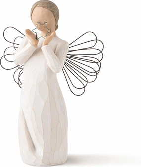 Willow Tree Bright Star Angel, Sculpted Hand-Painted Figure