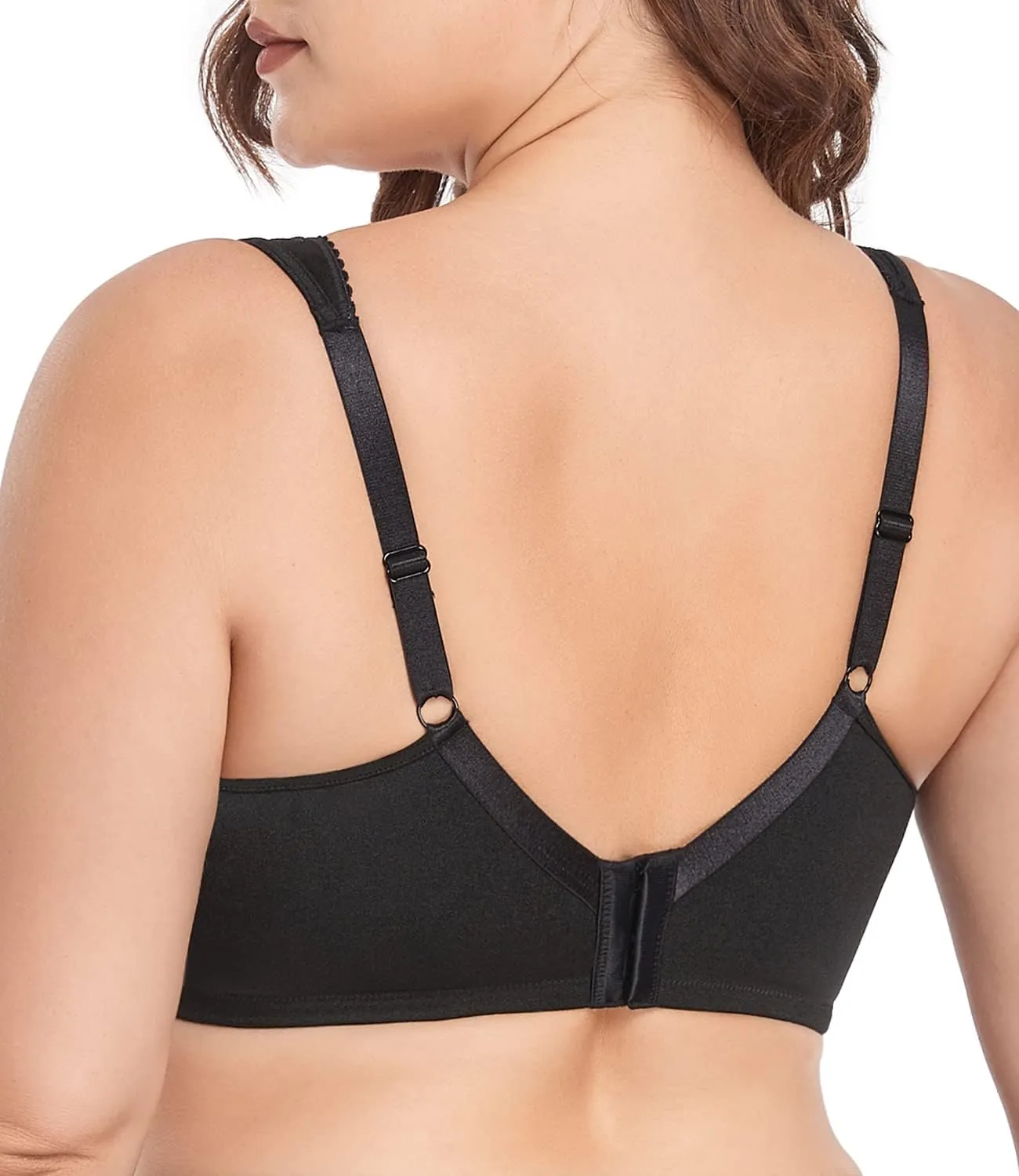 wirarpa Women's Bras Wireless Full Coverage Plus Size Minimizer Non Padded Comfort Soft Bra Multipack