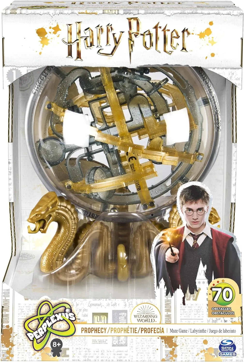 Wizarding World Harry Potter Perplexus Prophecy - 3D Ball Maze with 70 Obstacles, Ages 8 