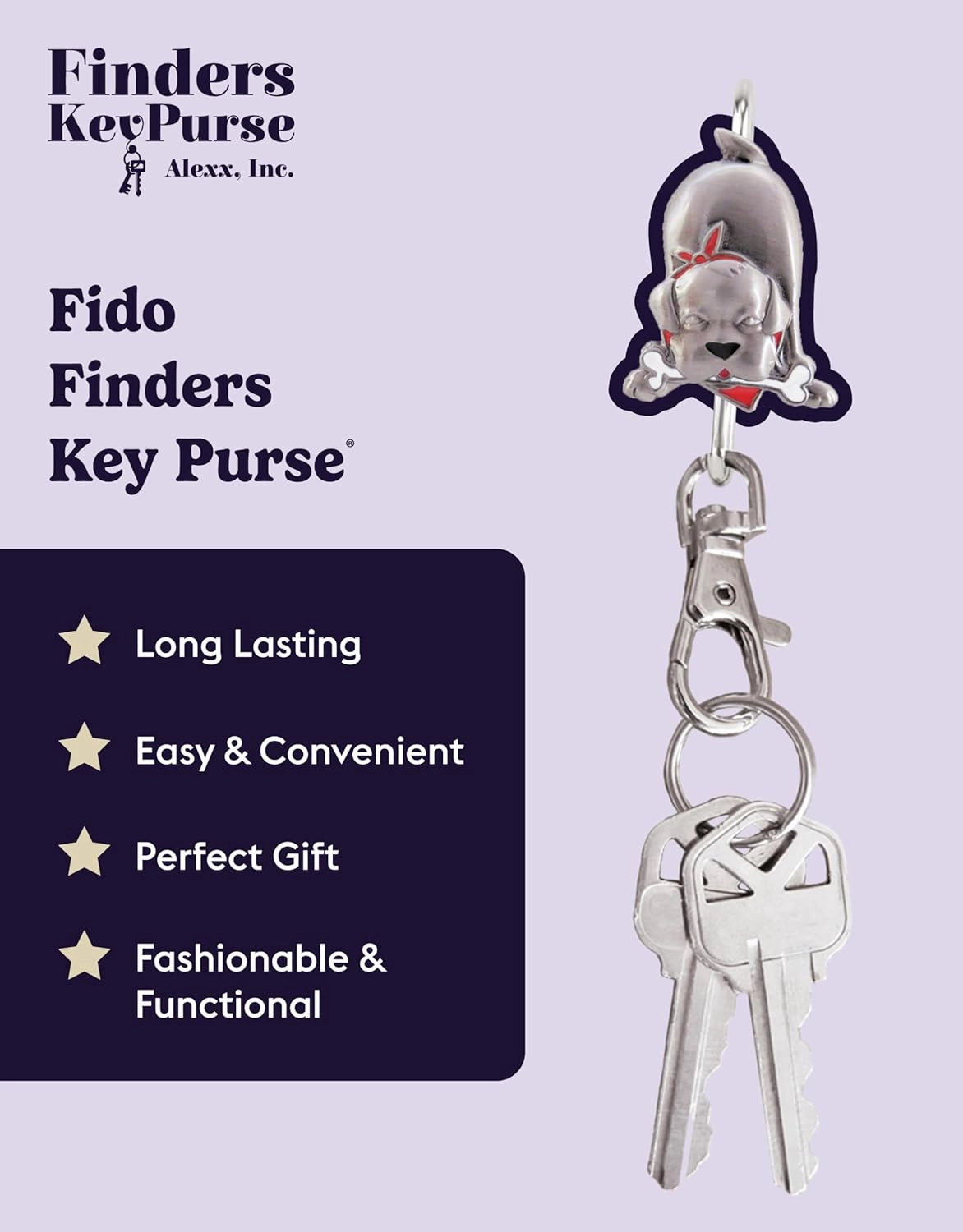 Women’s Bag Charm Key Finder, Car Keychain Hook, Cute Purse Organizer & Tote Bag Accessories, Gifts for Mom - Slim Pickings