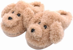 Women's Cute Animal Slippers - Warm Memory Foam Soft Fleece Plush House Slippers for Indoor & Outdoor