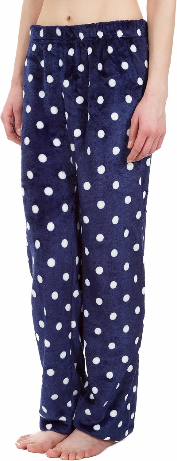 Women's Ultra-Soft Plush Fleece Pajama Pants Sweatpants