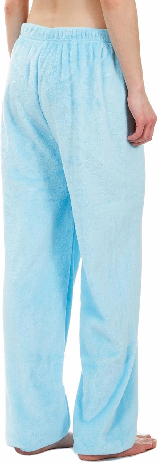 Women's Ultra-Soft Plush Fleece Pajama Pants Sweatpants