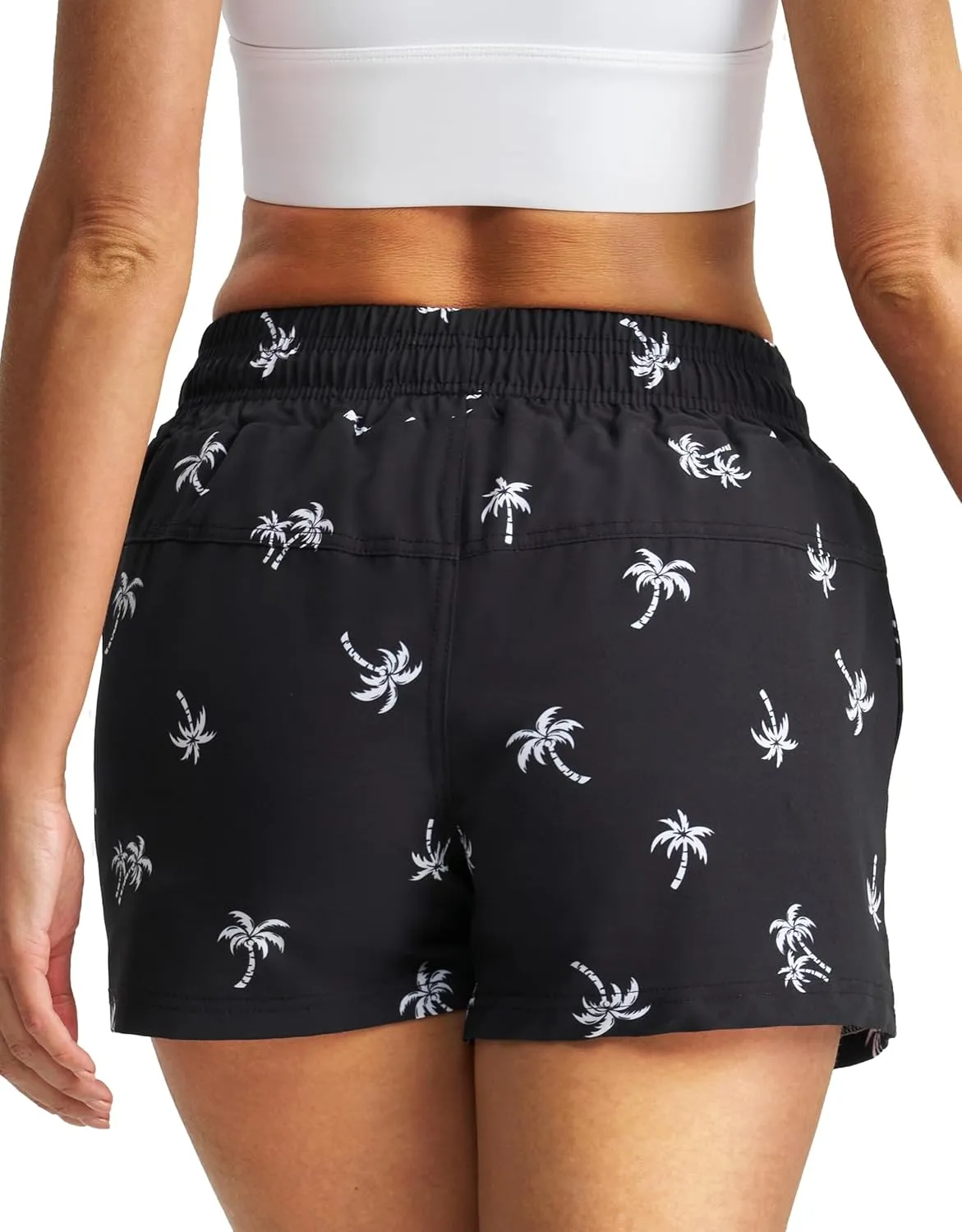 Women's 3''/5''/7'' Swim Board Shorts Quick Dry Beach Shorts with Liner Pockets Swimsuits Bottoms Trunks for Women