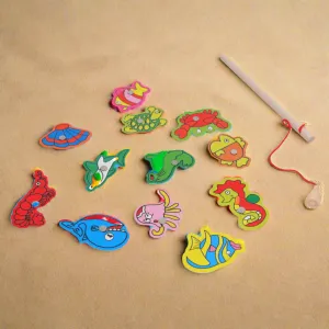 Wooden Fishing for Kids Age 3  - Pack of 1