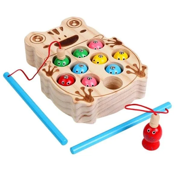 Wooden Fishing Game -3Y 