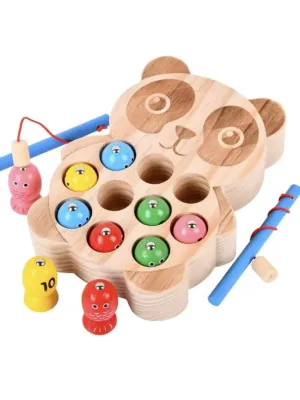 Wooden Fishing Game -3Y 