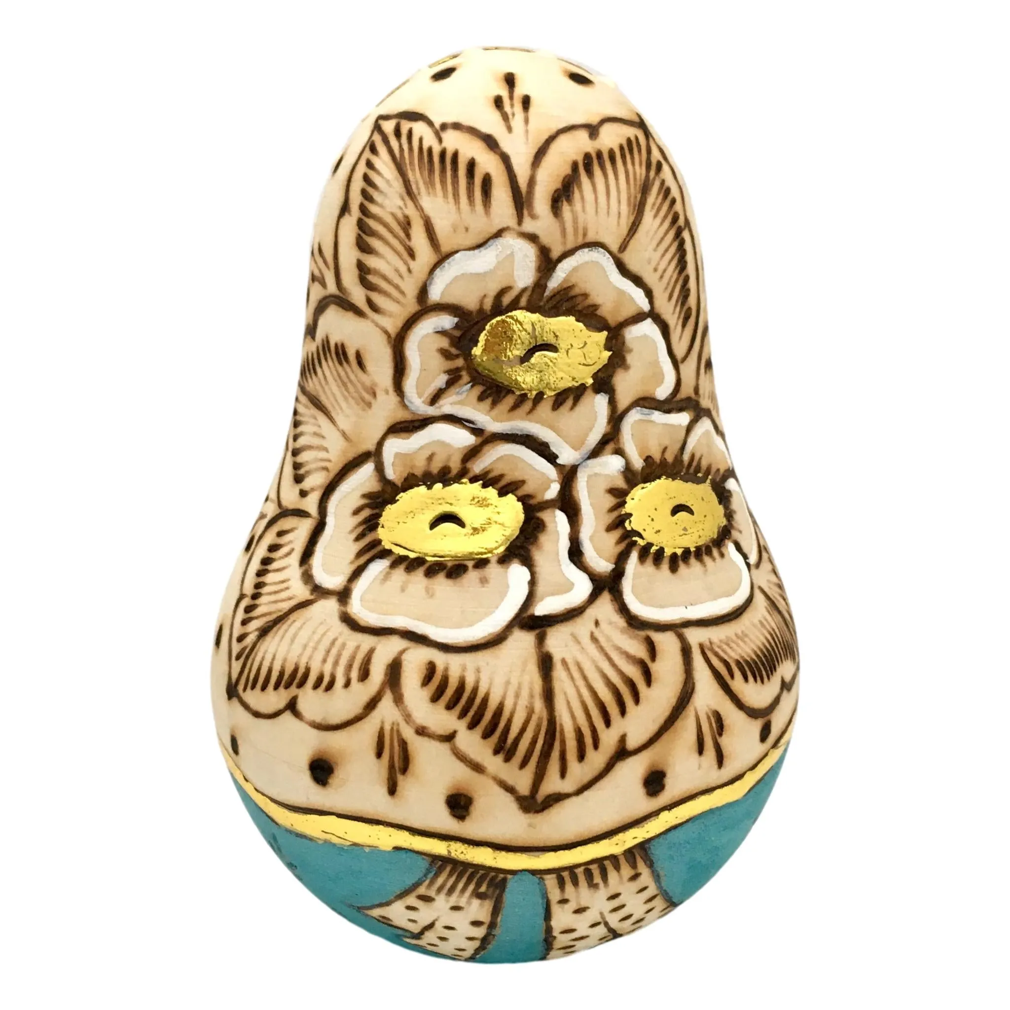 Wooden Russian Doll Roly Poly
