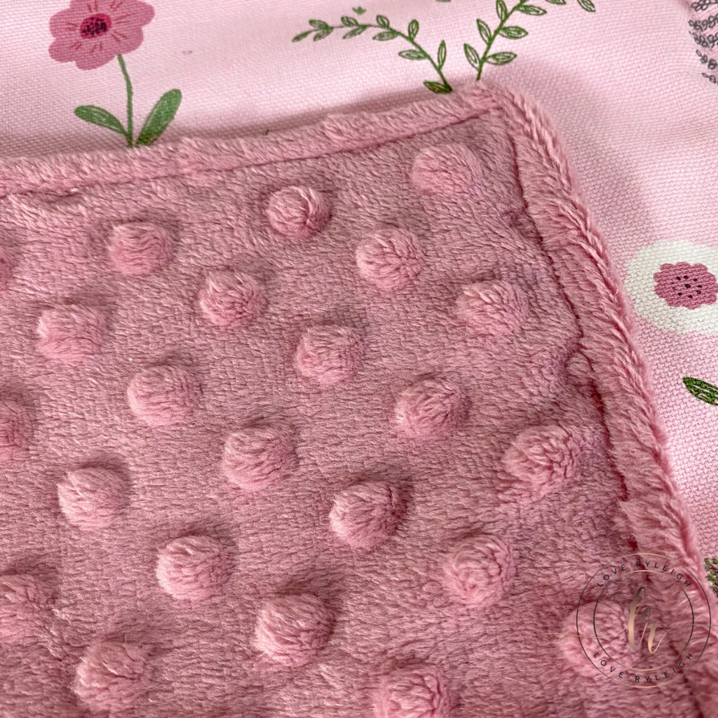 Woodlands Pink Teething Comforter