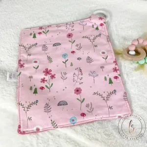 Woodlands Pink Teething Comforter