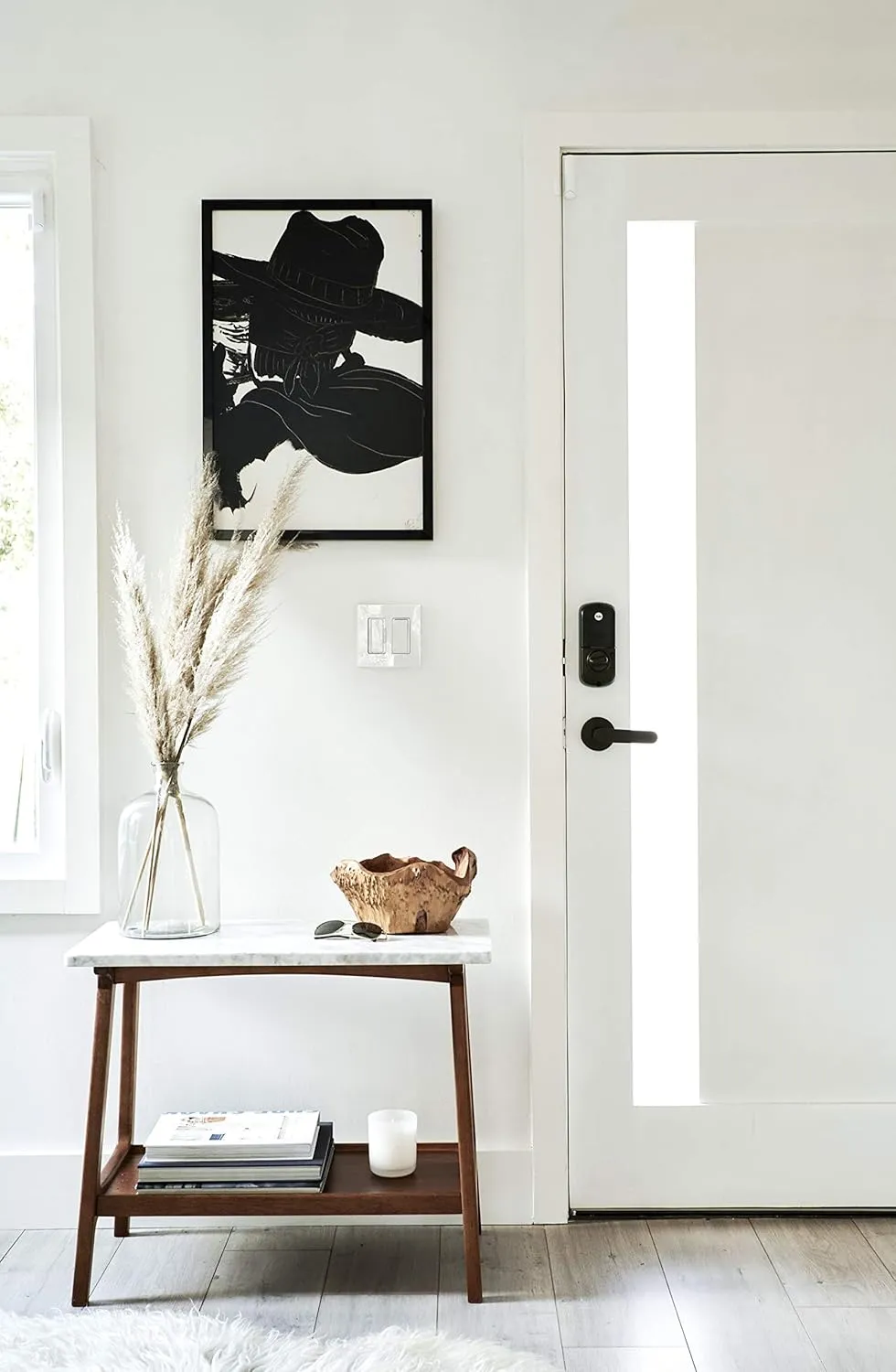 Yale Assure SL Deadbolt Smart Lock, Black Suede Keyless Entry Door Lock with Wi-Fi Connected Touchscreen for Front or Back Door, ‎YRD256-CBA-BSP