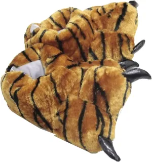 YESBOR Soft Plush Warm House Slippers Animal Costume Claw Halloween Shoes