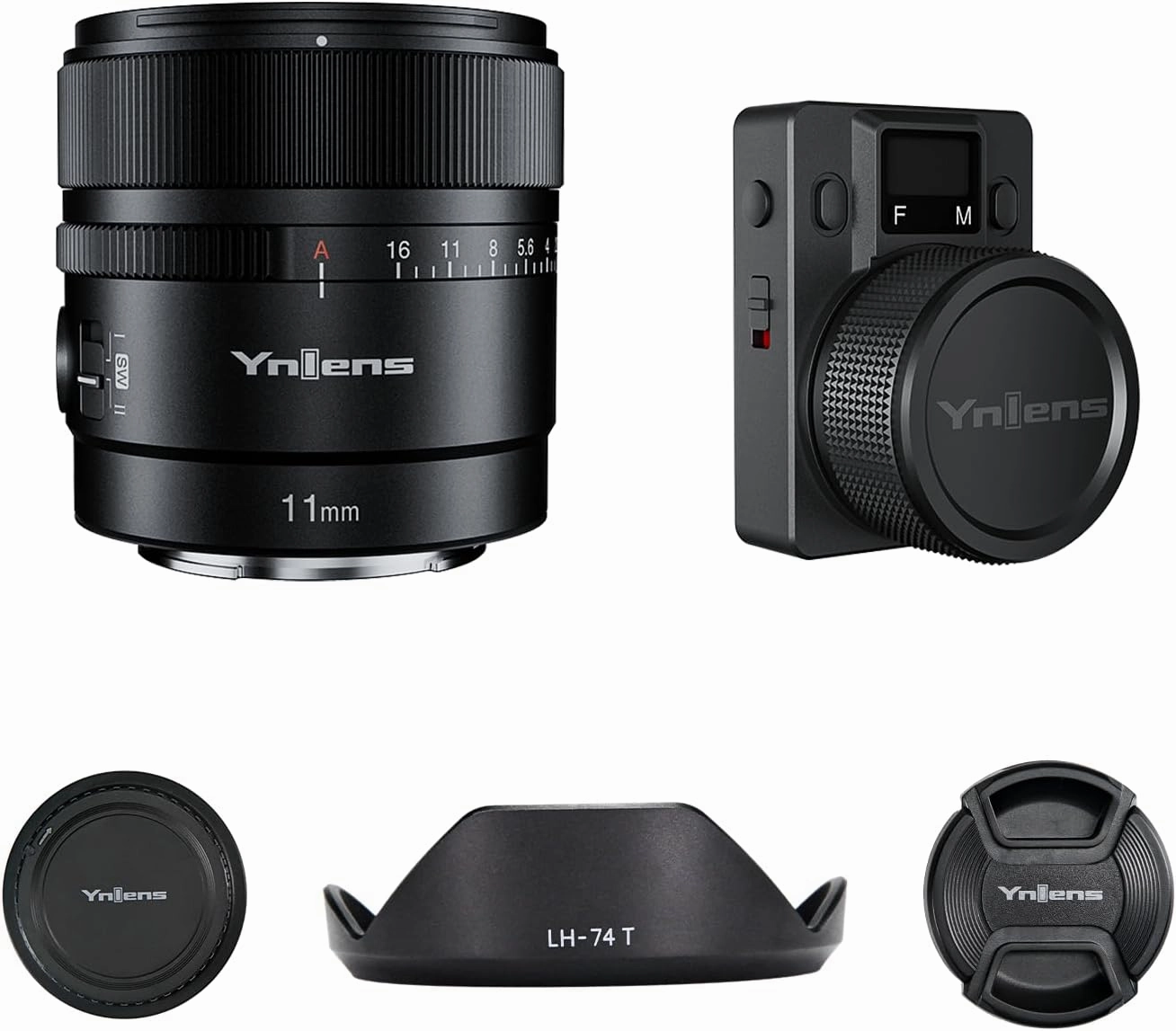 YONGNUO YN11MM F1.8S Lens w/Remote Controller, 11mm F1.8 Large Aperture Fixed Prime Lens for Sony, Auto Focus APS-C Frame, Ultra Wide Angle Lens for E Mount Mirrorless Cameras