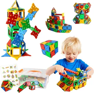 ZOZOPLAY 300 Pcs Building Blocks, Multicolor Creative Construction Toys for Preschool Kids Ages 4-8